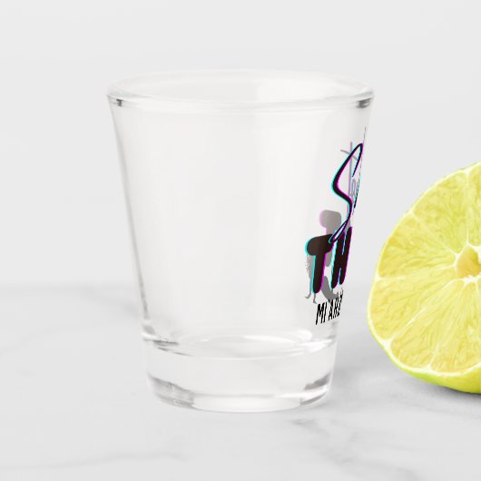 Shot Thot | Financiering | Cheeky  Shot Glas (Links)