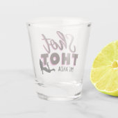 Shot Thot | Financiering | Cheeky Shot Glass Glas (Achterkant)