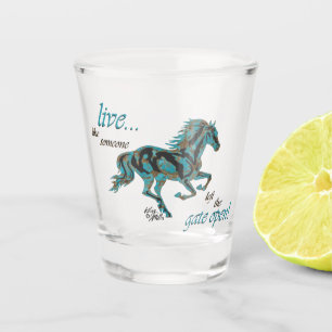 Shot Vivre Comme Quelqu'Un A Quitté La Porte En Verre O