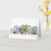 Shotgun houses kaart (Gele Bloem)