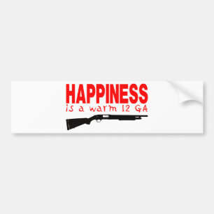 SHOTGUN SHOOUP BUMPERSTICKER