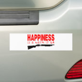 SHOTGUN SHOOUP BUMPERSTICKER (Op auto)