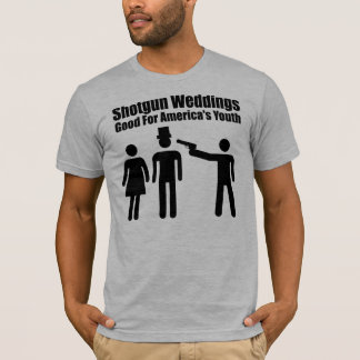 Shotgun Wedding, zwart T-shirt