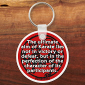 Shotokan - het ultieme doel sleutelhanger (Voorkant)