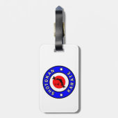 Shotokan Karate Bagagelabel (Achterkant verticaal)