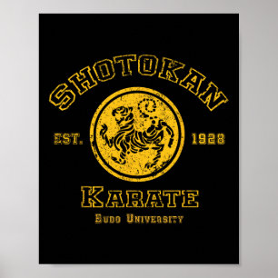 Shotokan Karate Budo Universiteit voor Martial Art Poster