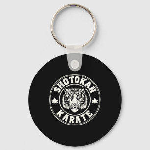 Shotokan Karate Fighter Martial Arts Tijger Funny Sleutelhanger