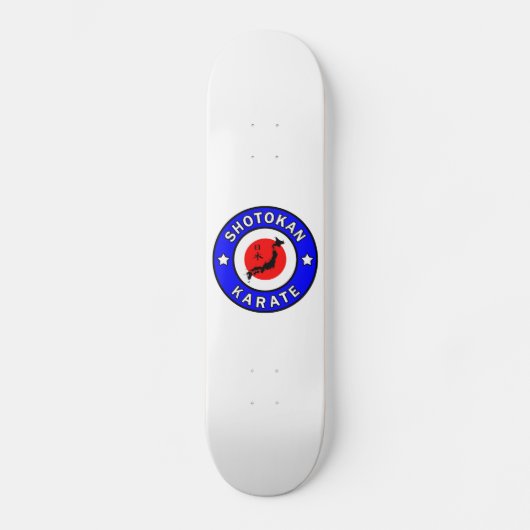 Shotokan Karate Skateboard (Voorkant)