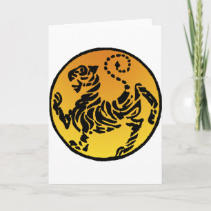 Shotokan Tiger - Gold Kaart