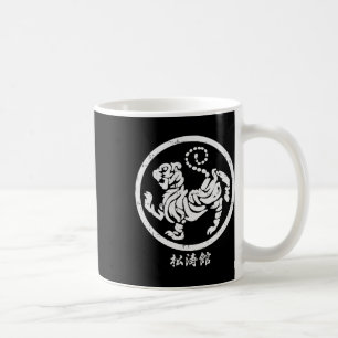 Shotokan Tiger Karate Symbool Martial Arts Mannen Koffiemok