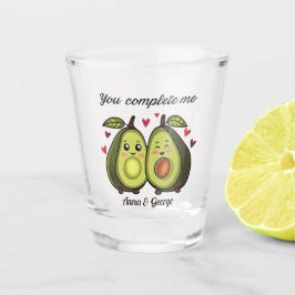  Shots avocado love Shot Glas