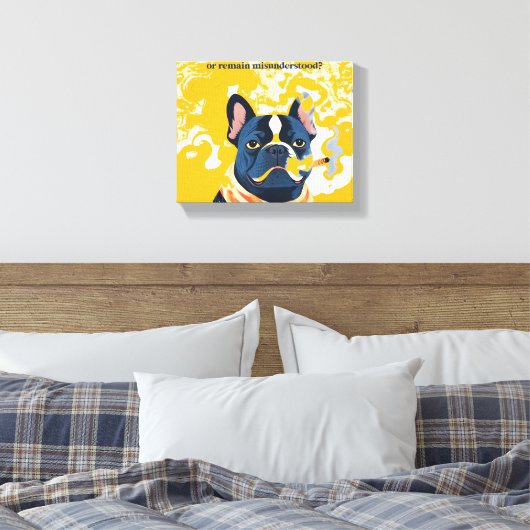 Should I Over Explain Myself Canvas Afdruk (Insitu (Slaapkamer))