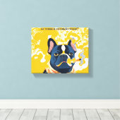 Should I Over Explain Myself Canvas Afdruk (Insitu (Houten vloer))