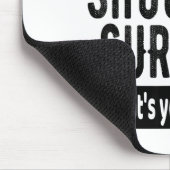 Shoulder Surgery Recovery Quote Funny Get Well Soo Muismat (Hoek)