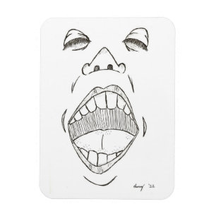 "Shout" Flexible Magnet Magneet