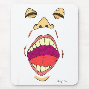"Shout" Mousepad Muismat