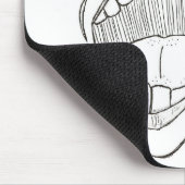 "Shout" Mousepad Muismat (Hoek)