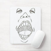 "Shout" Mousepad Muismat (Met muis)
