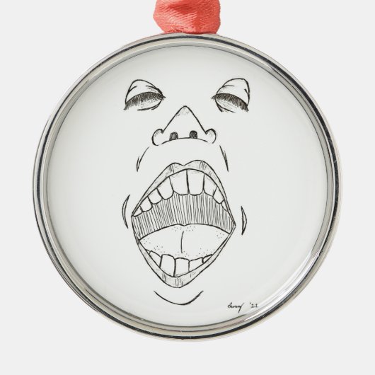 "Shout" Ornament (Voorkant)