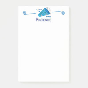 Shout Out voor postmeesters Post-it® Notes