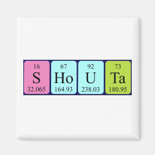 Shouta periodieke tabelnaam magneet