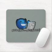 Shoutbox mousepad muismat (Met muis)