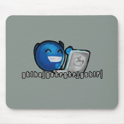Shoutbox mousepad muismat (Voorkant)