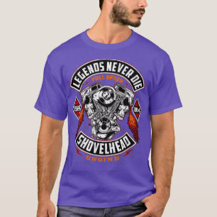 SHOVELHEAD 19661984 MOTOR Motorfietsen Oldschool C T-shirt