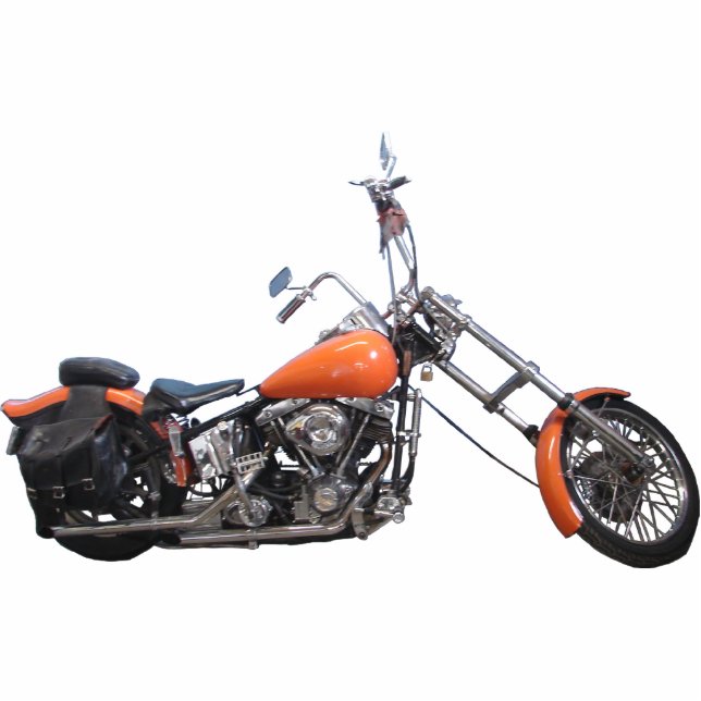 Shovelhead Photo Sculpture Staand Fotobeeldje (Voorkant)