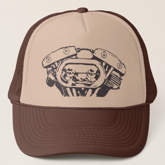 Shovelhead Trucker Pet (Voorkant)