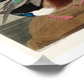Shoveller Duck van Audubon Poster (Hoek)