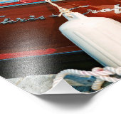 Show Antiek Boat 8 Foto Afdruk (Hoek)