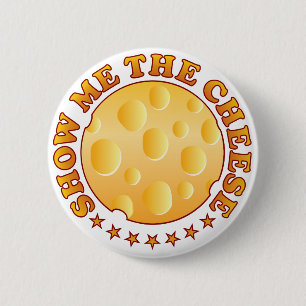 Show Cheese Brown Ronde Button 5,7 Cm