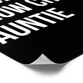 Show Choir Auntie  Poster (Hoek)