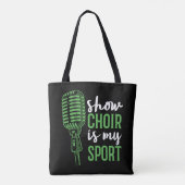 Show Choir is mijn sport Draagtas (Achterkant)