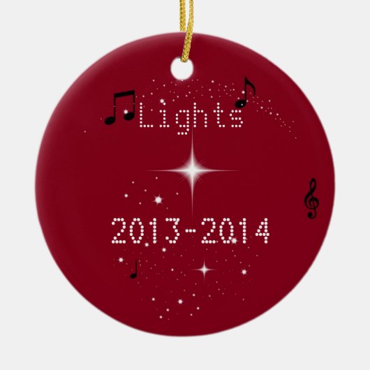 Show Choir Ornament (Voorkant)