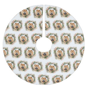 Show Christmas Wreath Feestelijke Pup Kerstboom Rok