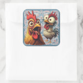 “Show Glam” Cheesy Chickens Sticker (Tas)