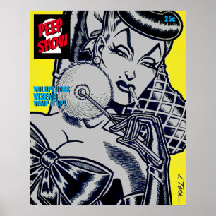 Show/Hoesje Peep Poster