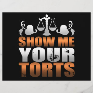 Show Ik je folterjurist-student Paralegal Flyer
