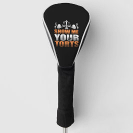 Show Ik je folterjurist-student Paralegal Golfheadcover