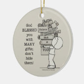 Show je cadeaus keramisch ornament (Links)