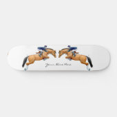  Show Jumper Horses Skateboard (Horizontaal)