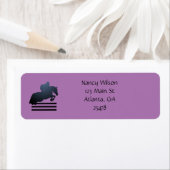 Show Jumper Return-adreslabel Etiket (Insitu)