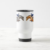 Show Jumping Horse Equestrian Travel Mug Reisbeker (Center)