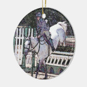 Show Jumping Horse Ornament (Links)