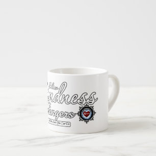 Show kindheid voor vreemdelingen espresso kop