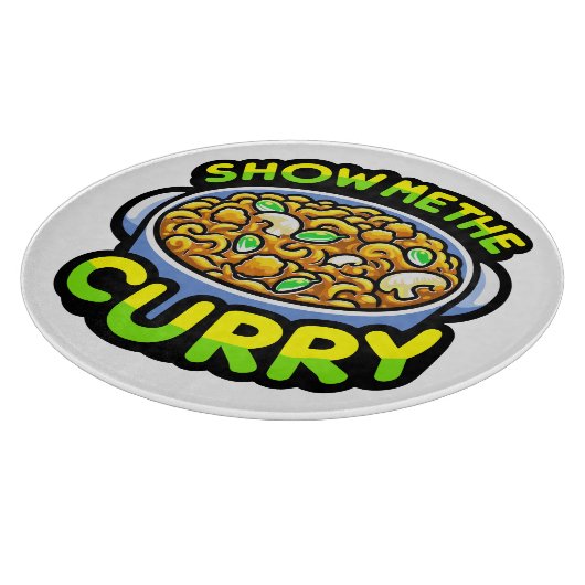 Show me de curry snijplank (Hoek)