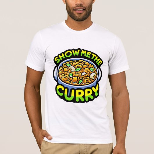 Show me de curry t-shirt (Voorkant)