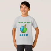 Show me de GELT! T-shirt (Voorkant volledig)